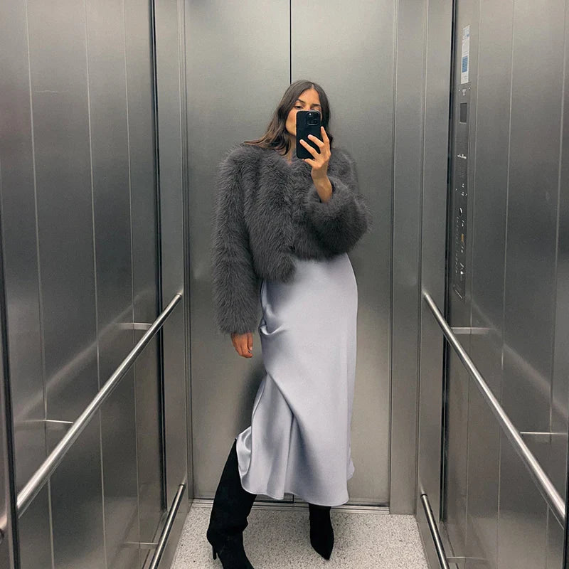 Grace | Faux Fur Coat