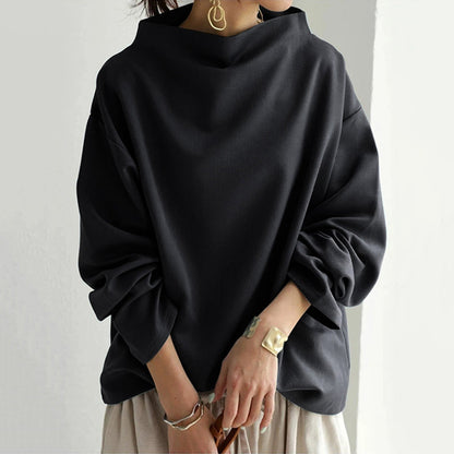 Ania | Square-Neck High-Neck Jumper