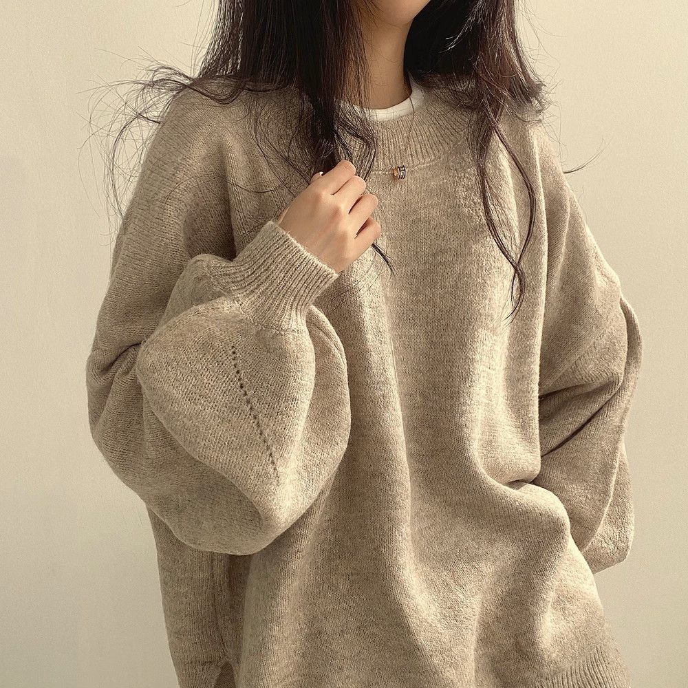 Adela | Oversized Crew-Neck Jumper
