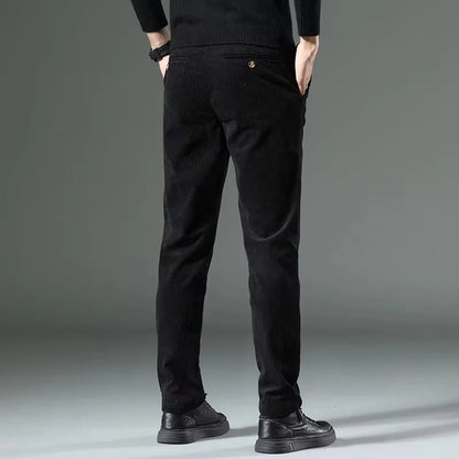 Men's Slim Fit Tapered Dress, Knitted - view 7