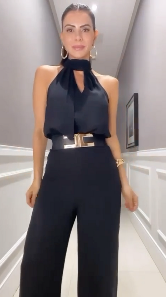 Karen | Elegant Wide-Leg Jumpsuit