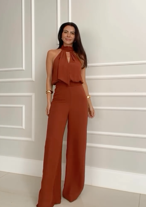 Karen | Elegant Wide-Leg Jumpsuit
