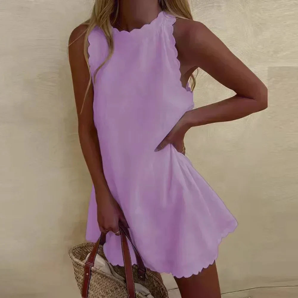 Gideon | Halter Neck Short Dress