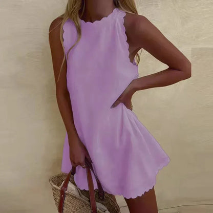 Gideon | Halter Neck Short Dress