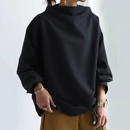 Ania | Square-Neck High-Neck Jumper