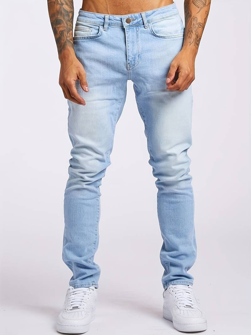 Men's Denim Slim-Fit Jeans - view 4