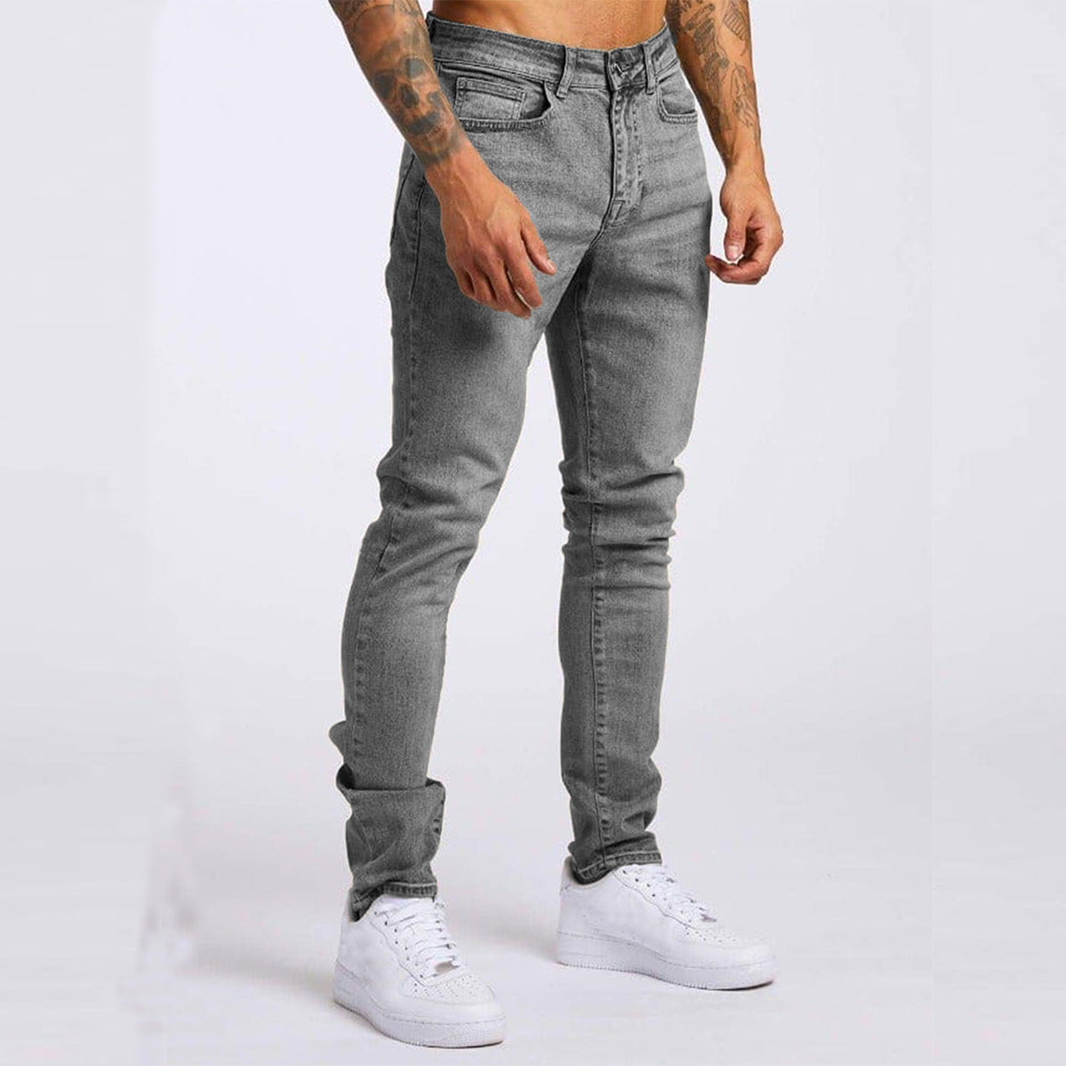 Men's Denim Slim-Fit Jeans - view 8