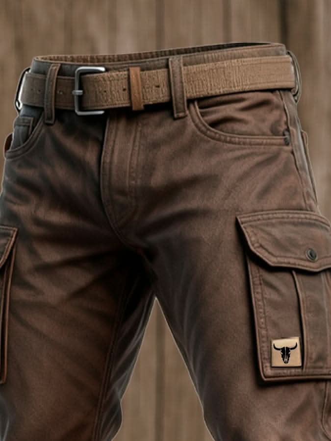 Men's Insulated Utility Trousers, Cargo - view 4