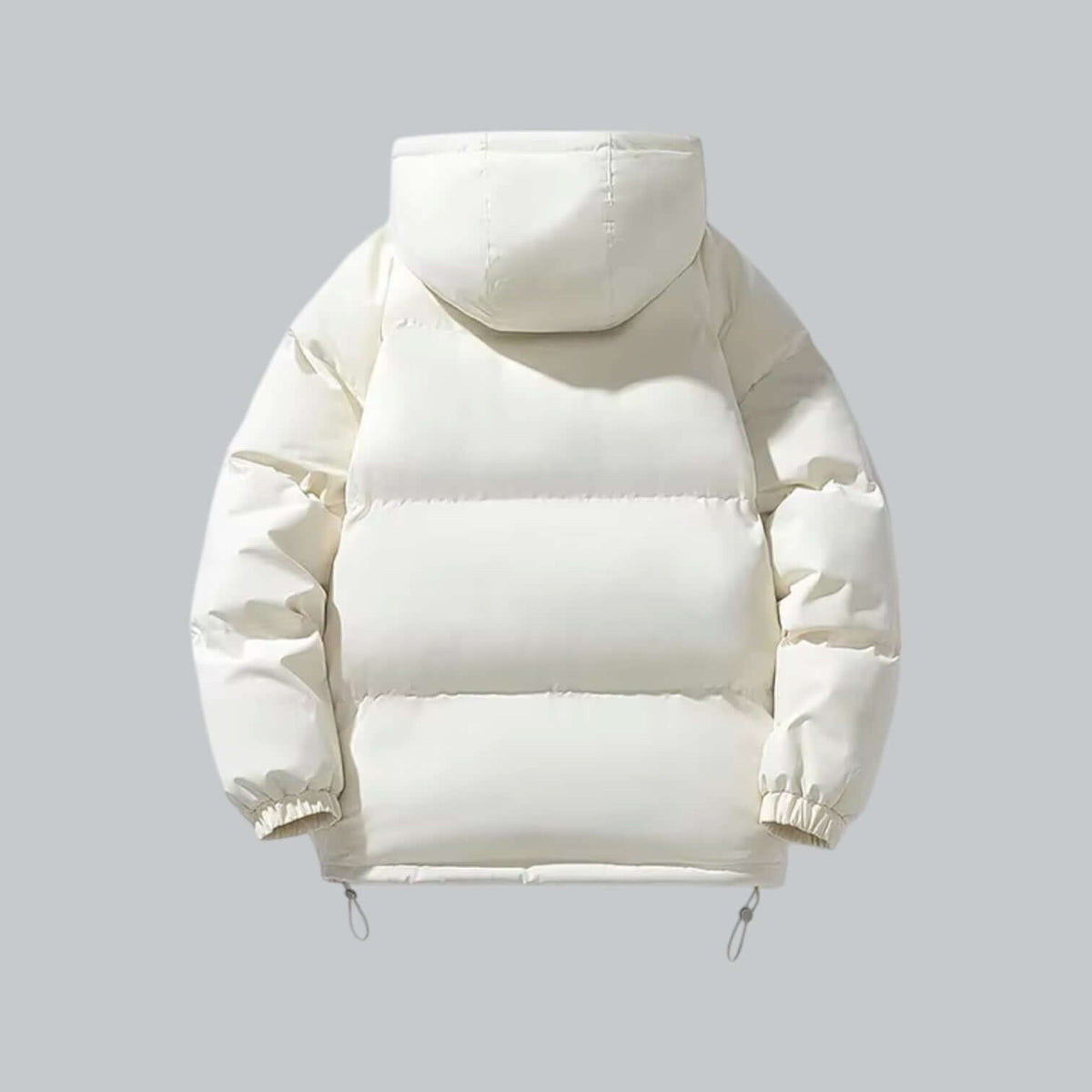 Men's Quilted Puffer Jacket with Hooded and Padded - view 7