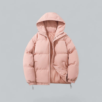 Men's Quilted Puffer Jacket with Hooded and Padded - view 10