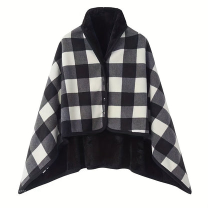 Women's Plaid Scarf, Winter Wrap - view 13