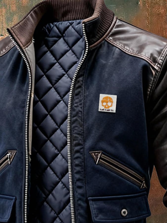 Men's Quilted Jacket, Zip-Up - view 5