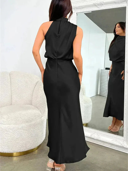 Kerensa | Elegant Halter Neck Dress