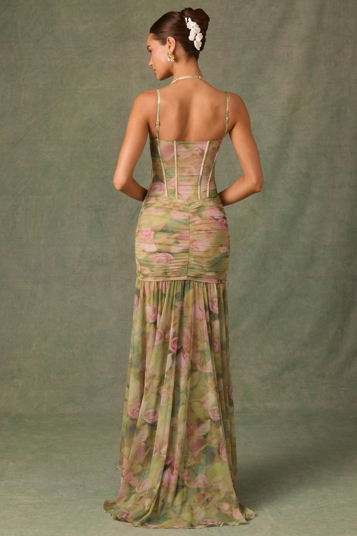 Feder | Long Rose Dress