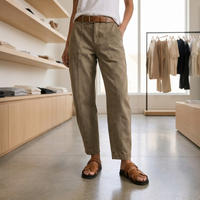 Women's Tailored Utility Trousers, Relaxed Tapered Fit
