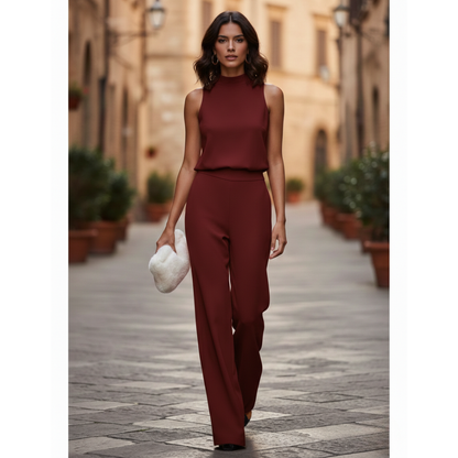 Kate | Elegant High Neck Jumpsuit