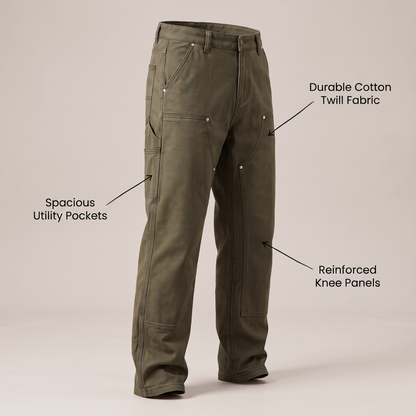 Men's Straight-Leg Trousers, Cargo - view 6
