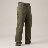 Men's Straight-Leg Trousers, Cargo
