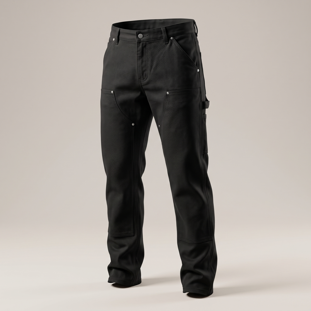 Men's Straight-Leg Trousers, Cargo - view 3