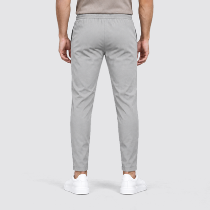 Men's Slim Fit Drawstring Trousers, Casual - view 6