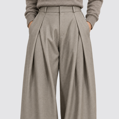 Men's Tailored Wide Leg Trousers, Casual - view 12