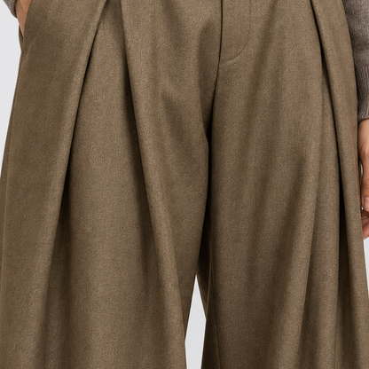 Men's Tailored Wide Leg Trousers, Casual - view 7