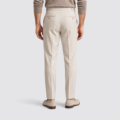 Men's Tailored Fit Trousers, Casual - view 12