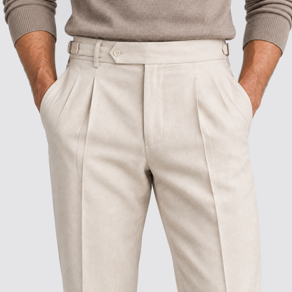 Men's Tailored Fit Trousers, Casual - view 4