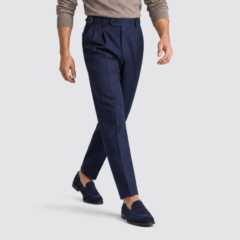 Men's Tailored Fit Trousers, Casual - view 6