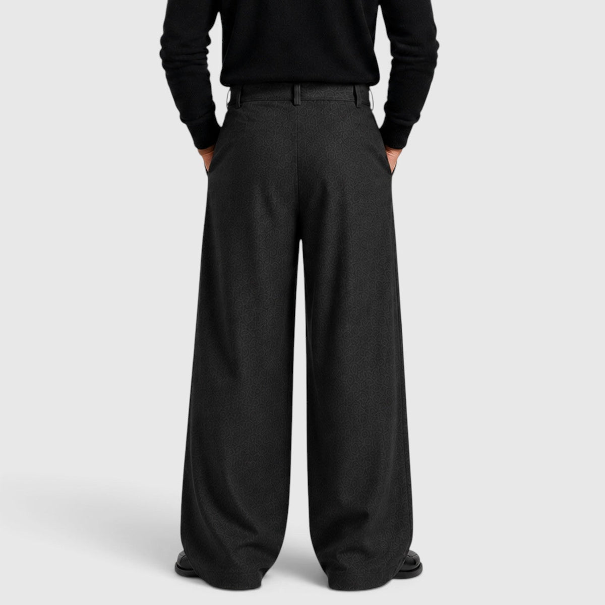 Men's Tailored Straight Leg Trousers, Casual Straight Leg - view 5