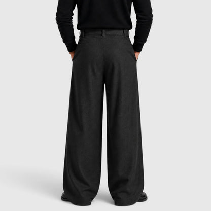 Men's Tailored Straight Leg Trousers, Casual Straight Leg - view 5