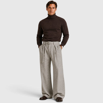 Men's Tailored Straight Leg Trousers, Casual Straight Leg - view 10