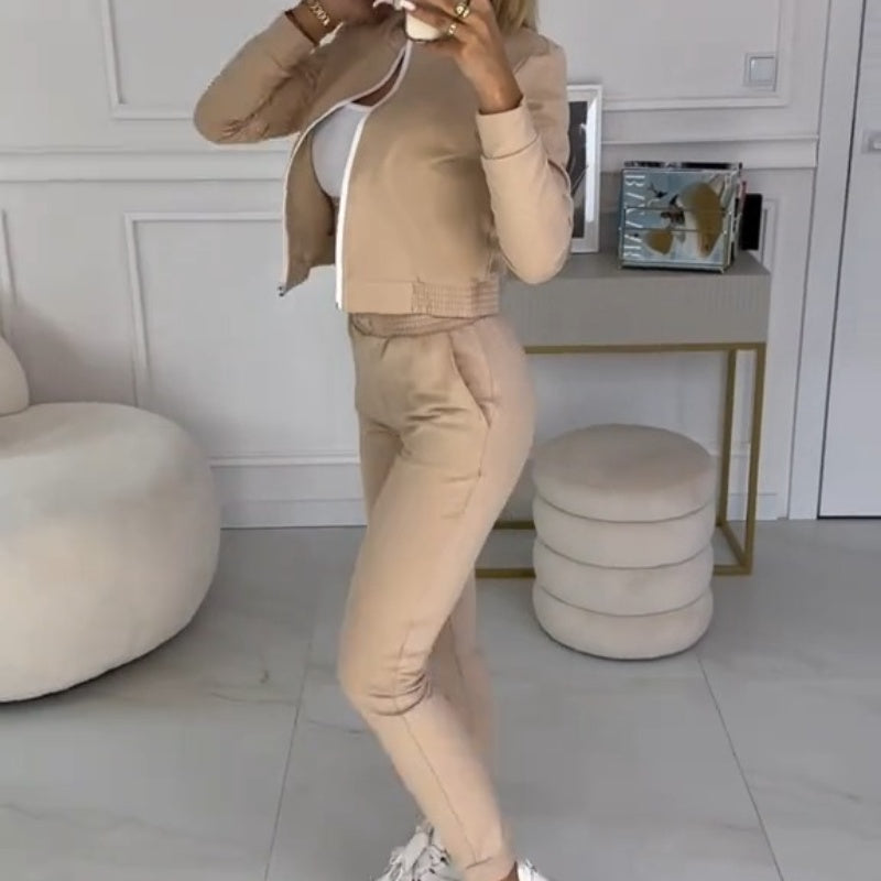 Domenica | Women’s 3-Piece Tracksuit Set with Zip