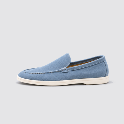 Men's Slip-On Suede-Look Loafers, Shoes - view 6