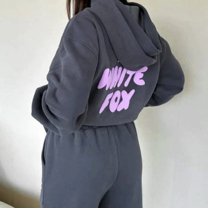 White Fox | Women’s Hooded Sweatshirt