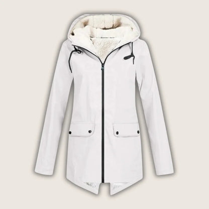 Women's Hooded Sherpa Jacket, Zip-Up - view 7